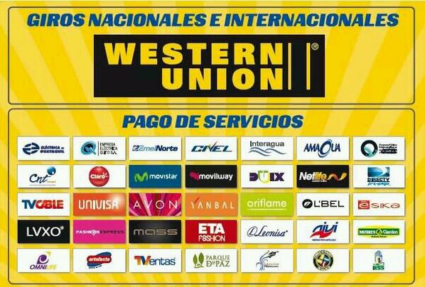 ¿Cuáles son los servicios que ofrece Western Union?