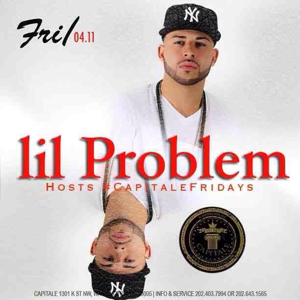 Lets Go #DMV this Friday I'm Hosting Club Capitale in #DC time to turn up #capitalefridays #lilproblem<a href="/tag/dmv"class="tags">#DMV</a><a href="/tag/dc"class="tags"><span>#dc</span></a><a href="/tag/capitalefridays"class="tags"><span>#capitalefridays</span></a><a href="/tag/lilproblem"class="tags"><span>#lilproblem</span></a>