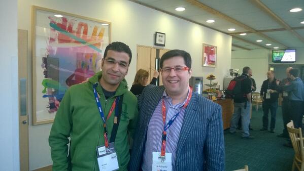 pmolinam's tweet image. Ready to Start #LWC2014 with Ahmed Negm