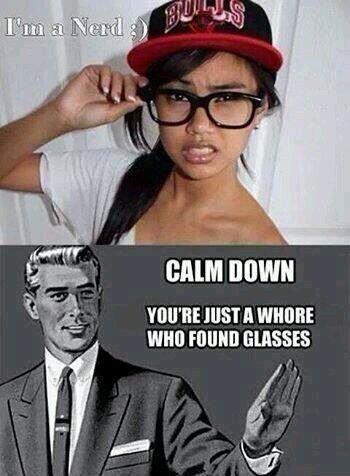 ninja_88's tweet photo. #whore #hat #glasses #haha #nerd http://t.co/57ic5wsb0h