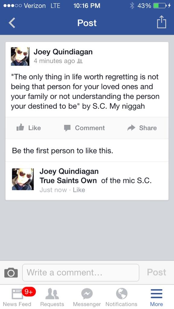 Jquindiagan87's tweet photo. #TSO #TrueSaintsOwn #TSOFamily #MusicLife http://t.co/ph2lWmEP6I
