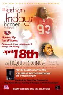 Myummygirl's tweet photo. @BayDivas bring you #FashionFirdays hosted by @IWilliams95 4 my B-day one of ur favorite #divas April 18th #TurnUp RT http://t.co/xKKH0h6yCJ