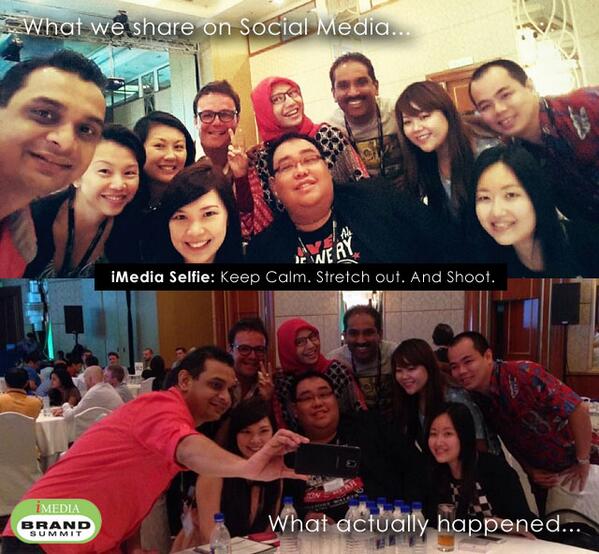 The iMedia Selfie featuring <a href="/maddyisms/">Madan Sanglikar (maddy)</a> <a href="/dominicfern/">Dominic Fernandes</a> <a href="/fabriziocaruso/">Fabrizio Caruso</a> <a href="/HeraLaxmiDevi/">Hera Laxmi Devi S.</a> @celineliew <a href="/AdiCOMCH/">AdiCOM</a> #imbsummit