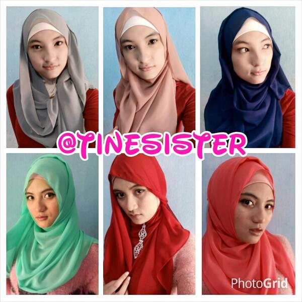 tinesister's tweet photo. Pashmina Sifon Ceruti Polos IDR 35.000 CP. 085659052708 http://t.co/Wyb4v36BN6