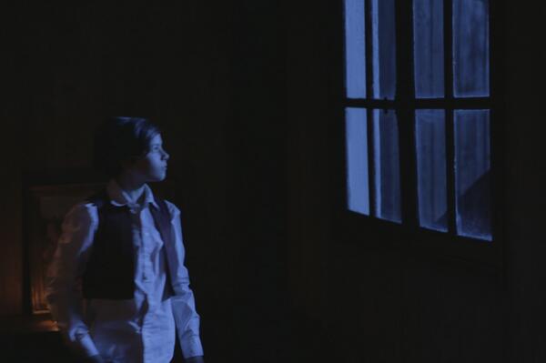 teslaspectacle's tweet image. Young Nikola Tesla performed by Luka Franco-Serbian actor contemplates his greatest enigma ... to discover May 3.