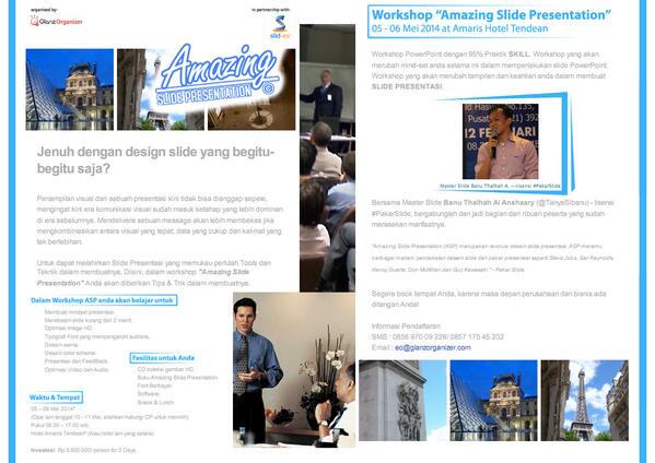 bodevent's tweet image. Cek @EO_Glanz #ASPJakarta bit.ly/1jEnAJc  ya @asyharight :)