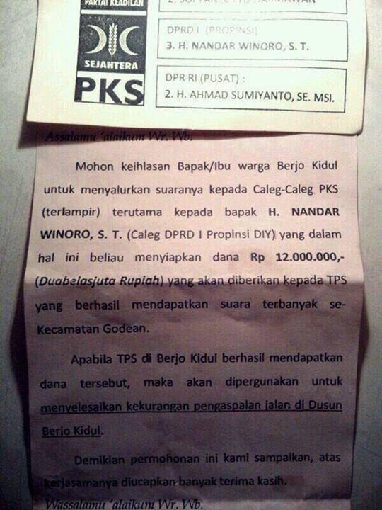 Astra_Wirawan's tweet photo. kalau kaderisasinya bagus, begini-beginian nggak bakal muncul.

#JanganPilihPartaiPoligamy http://t.co/kZEq2uvmIP