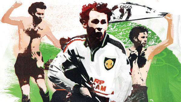 EnglandFootball's tweet photo. Remember this? Ryan Giggs's goal for @ManUtd v @Arsenal in 1999. RT if it was your favourite #FACup SF strike http://t.co/owbpiON0vs