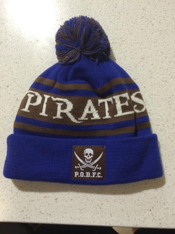OldPeninsula_FC's tweet photo. New Pirate beanies have arrived! Will be on sale Thursday night #piratenation http://t.co/QozRGYuhy5