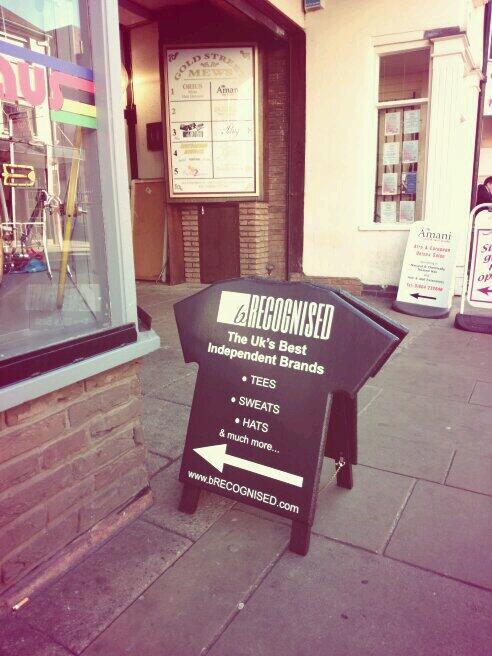 As it's halfterm we are open for abit today guys so pop down #bRECOGNISED