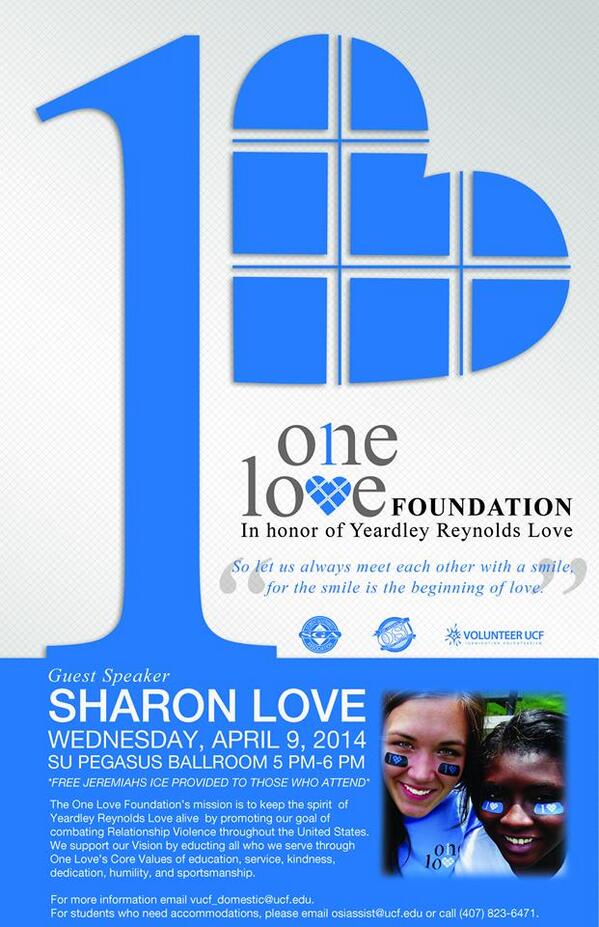 VUCF_Director's tweet photo. @VolunteerUCF is so excited for @JoinOneLove to be at #UCF tomorrow! http://t.co/dpQERUMUbP