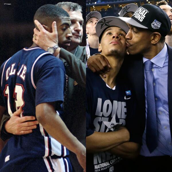 MarchMadnessMBB's tweet image. The student has become the teacher.