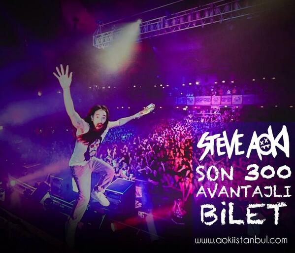 _futurefactory's tweet photo. #SteveAoki
Son 300 avantajlı bilet!
İndirimli biletler için acele et, Future Factory üniversite temsilcilerine ulaş! http://t.co/orOgVryGMT