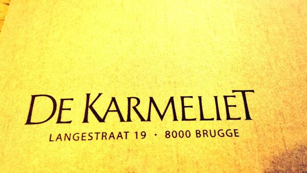 Volgens mij gaat het vanavond smaken... #dekarmeliet