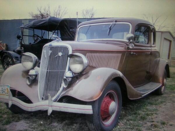 34 Ford 5 window anyone.  At auction 10-4 Minden,  NE. #vanderbrinkauctions.com