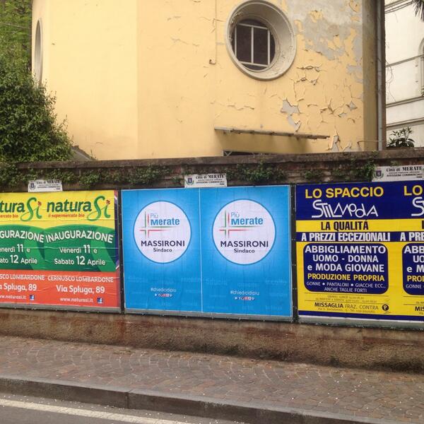 chiedicidipiu's tweet image. Merate tappezzata!
@piuMerate @MassironiSindac @chiedicidipiu @Merate2014