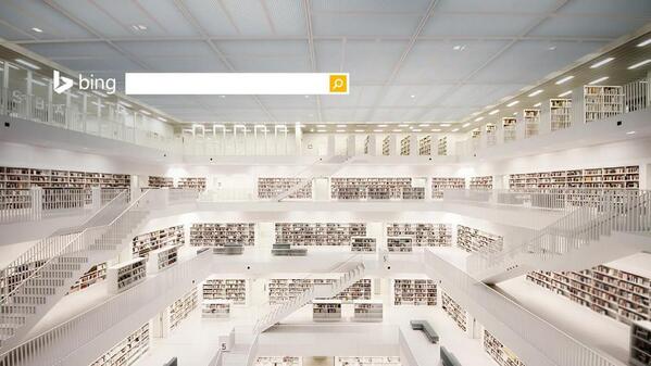 bing's tweet photo. One of the world's most beautiful libraries where the books &amp; the visitors provide the color. http://t.co/0UAb3DAEdv http://t.co/EvDWXJE9VF