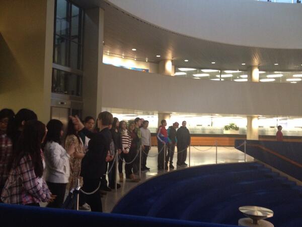 SDeprops's tweet photo. @LibermannCHS grade 10 civics students visit to city hall! http://t.co/JC8uNk6ydR