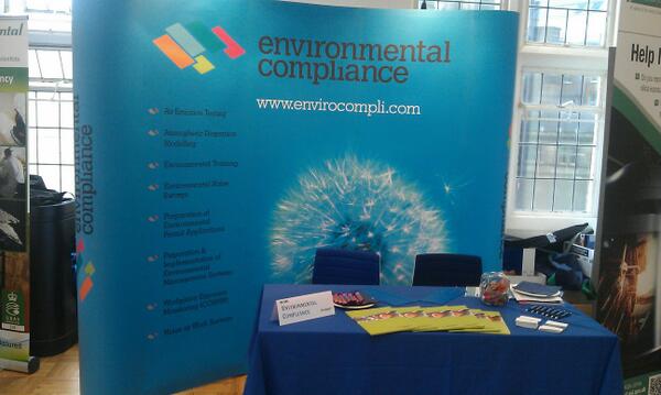 envirocompli's tweet photo. ECL exhibiting at #bohs2014 in Nottingham. Come and say hello #ECL http://t.co/WDRbSoO8ap