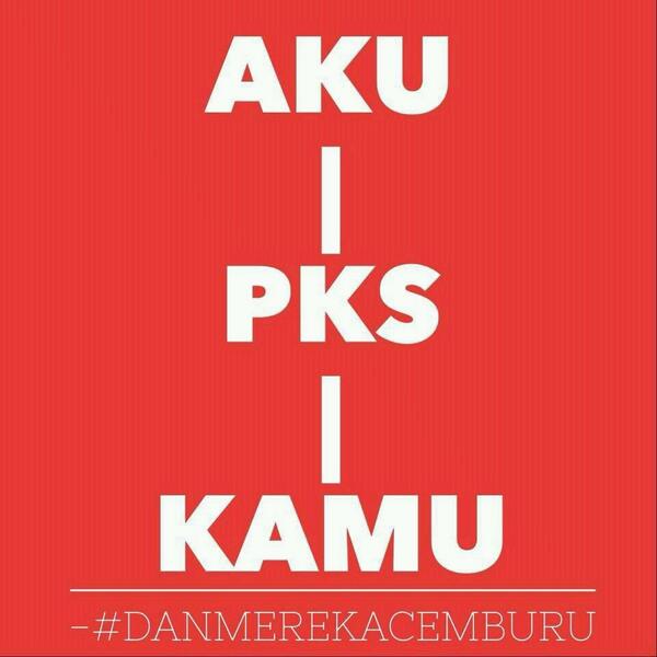 ahmaad_03's tweet photo. Aku - PKS - Kamu #DanMerekaCemburu, besok aku putuskan #CoblosPKSno3 :) http://t.co/WXMBzVgi67