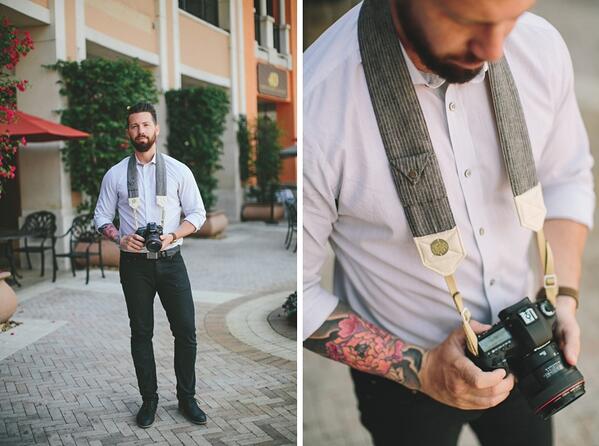 brandon_scott's tweet photo. Reppin the new 'suit up' camera strap from our good friends at @Bloom_Theory #bloomtheory http://t.co/f6ZwBT3IF4