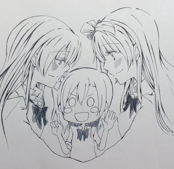 もう仕方ないですね
もう仕方ないなー♡
っていう二人が可愛いなーって最近気づいた 