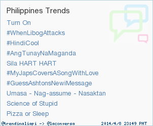 trendinaliaPI's tweet photo. Trend Alert: #GuessAshtonsNewiMessage. More trends at http://t.co/dwWMWoA4nN #trndnl http://t.co/NYIQ6c57bu