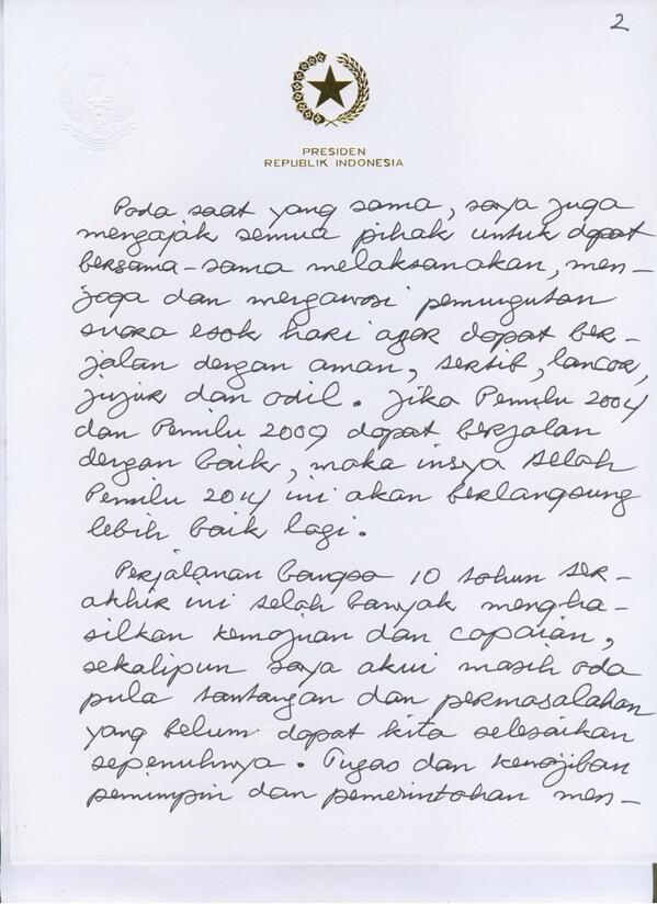 SBYudhoyono tweet picture