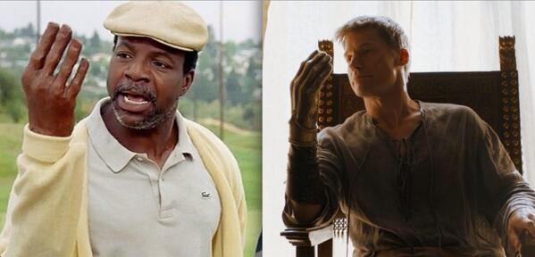 Damned Bolton, bit my hand off!