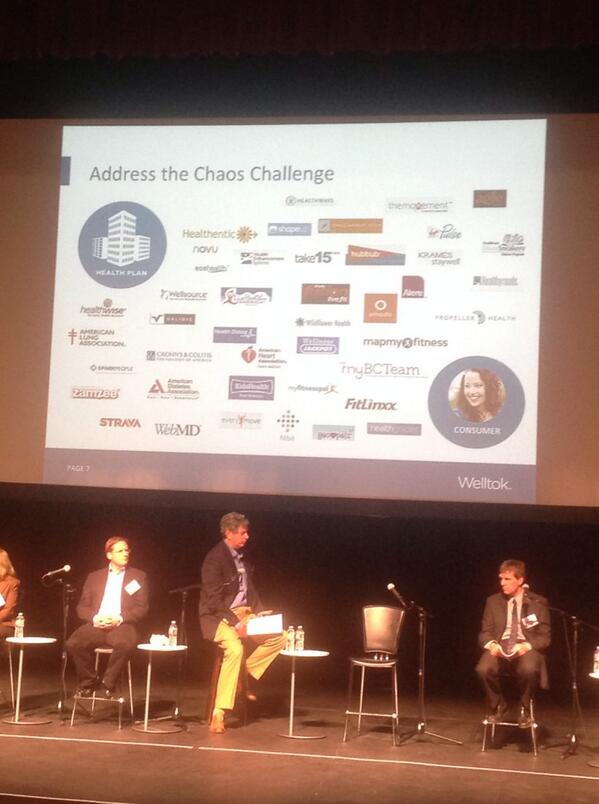 gazellewc's tweet photo. @PrimeHealthCO #digitalhealth @welltok Jason Keller organizing the #healthcare chaos w #CafeWell tech @eHealthDC http://t.co/J3U0JN3J9c