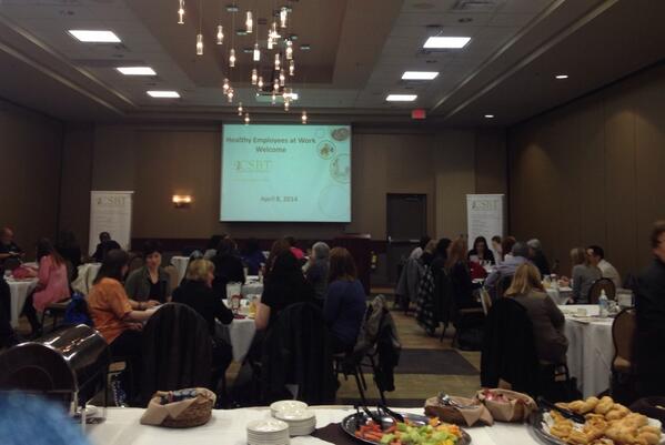 RT <a href="/CSBTCanada/">CSBT</a>: Thanks #Winnipeg for participating in CSBT's Healthy Employees at Work event today!