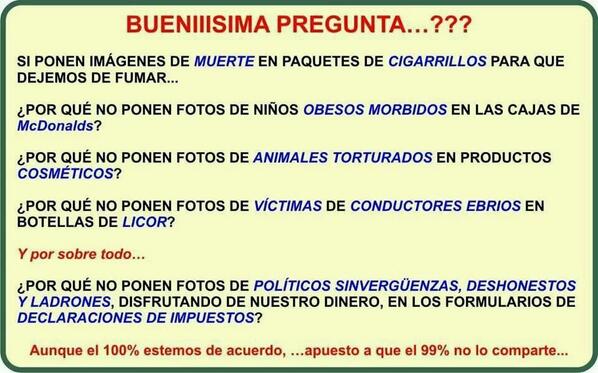 Laisitarvsr's tweet photo. Y tu...
Te has echo esta pregunta? http://t.co/c5xImRkunb