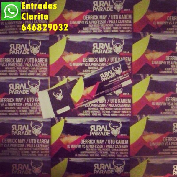 Clarita_RRPP's tweet photo. ¡YA ESTAMOS EN LA RECTA FINAL! @RuralParade  Entradas aquí: 646829032 ¡¡YO VOY!! ¿Y TÚ? @jovenesdefiesta http://t.co/GB59snQQmz