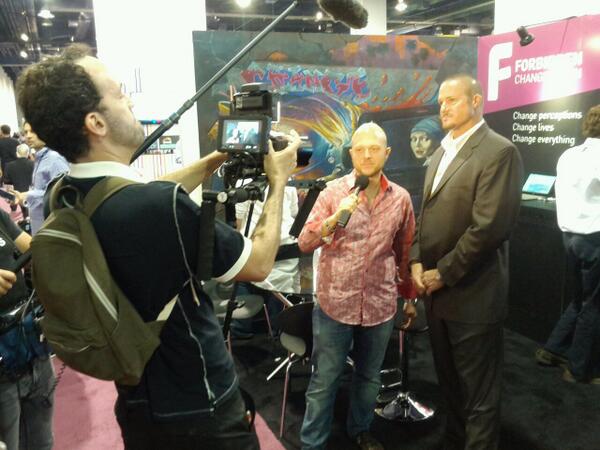 blackbirdcloud's tweet photo. @NABShow with @BroadcastBeat on the #forbiddentech show http://t.co/CBKXkYUJtH