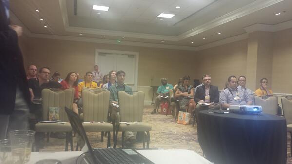 VTCampusLife's tweet image. RT if you see any familiar faces in #ACUIFM101 with @UvaBronco &amp;amp; @EricMargiotta at @ACUIConference #ACUI14