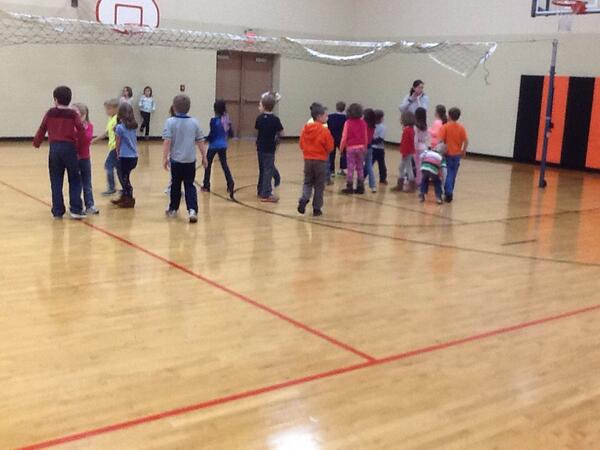 Buddy time with another first grade class!