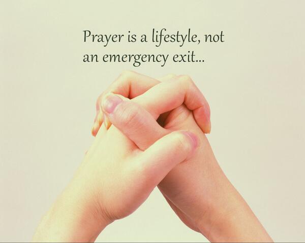 Make it part of your lifestyle.