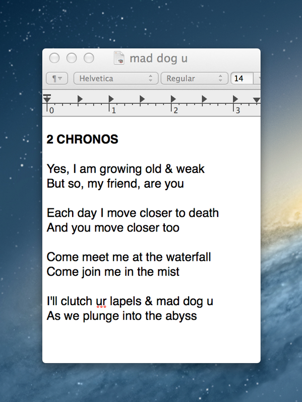 arzE's tweet photo. thx everybody. i won't let u down this decade. i wrote this poem abt living life 2 the fullest at panera 2day: http://t.co/r4sdCkwCCC