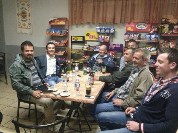 Yalımlı köyünde fikir alışverişi...