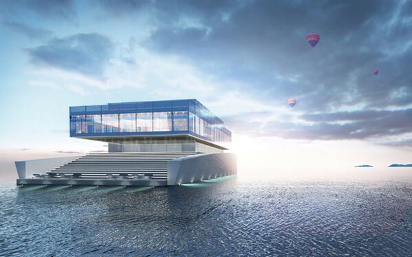Glass Superyacht by Lujac Desautel bit.ly/1irgXtf