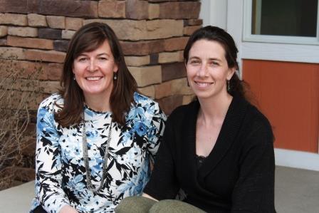 Rebecca Shannon and Maya MacHamer are in the house!!! @FoothillsUW 's house that is. Welcome to the team!