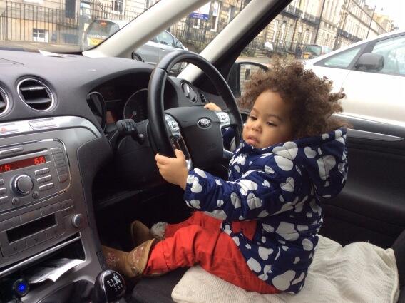 constilo25's tweet photo. My lil princess driving already lol http://t.co/kRUjhk4d8x