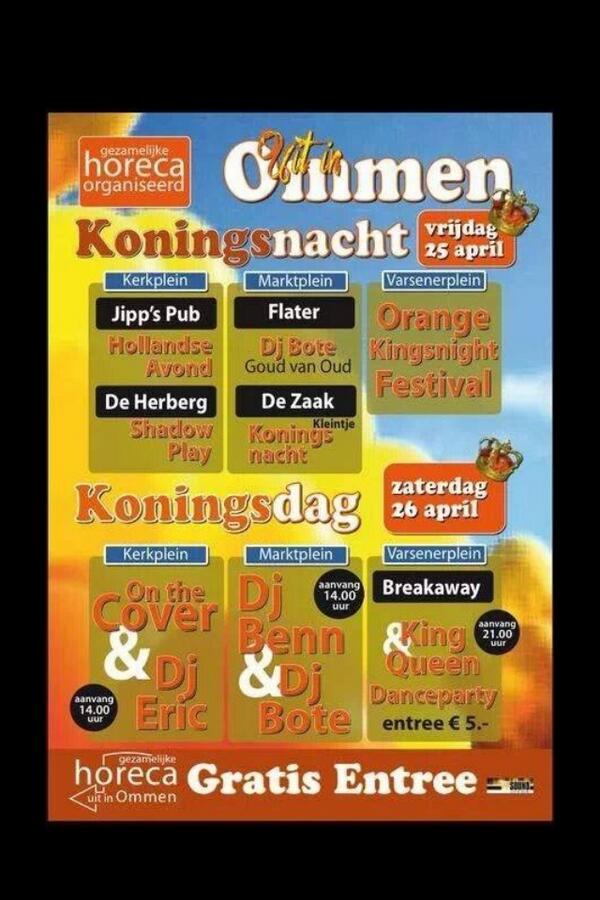 Vrijdag 25 april!!!