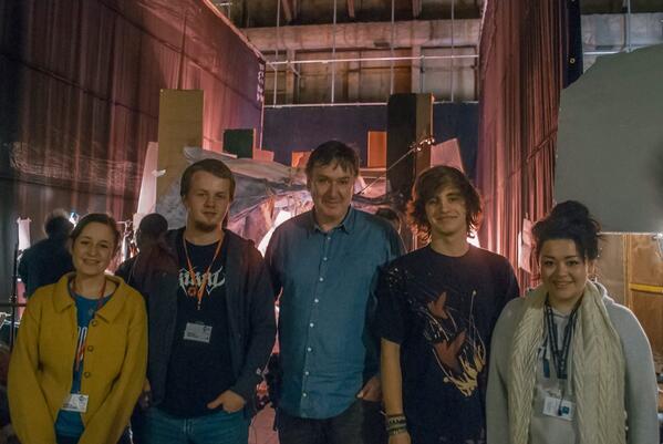 jonwardle's tweet image. There were Production Design workshops at the #bfifilmacademy led by Paul Kirby (Captain Phillips)