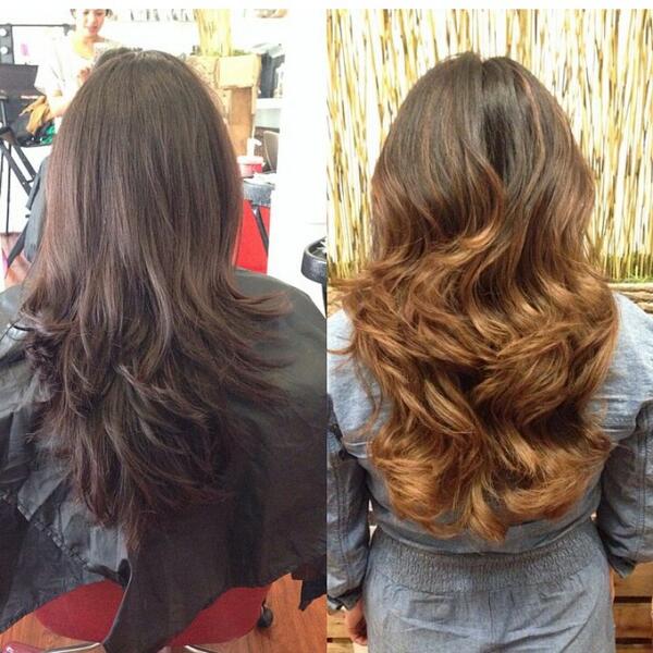 HairStyleBook's tweet photo. Before and after http://t.co/SrpPuzEPCY