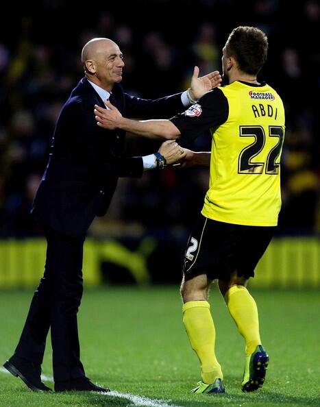 watfordpodcast's tweet photo. We all had a smug grin like Beppe when Abdi scored last night “@WatfordPics: http://t.co/bAMynle74T”
