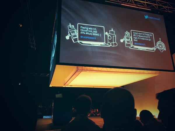 inlightmedia's tweet photo. About to witness some serious cloud hosting talks. #AWSSummit http://t.co/bU6EWT2ZJr