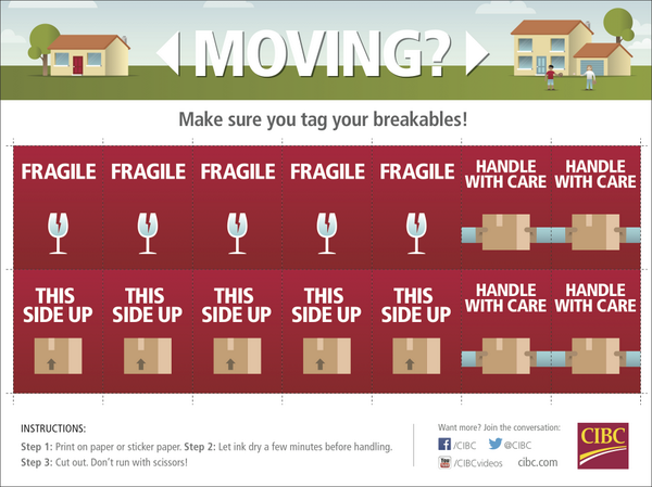 cibc's tweet photo. #Moving? Make sure you tag your breakables! http://t.co/MrCOGpeYqM