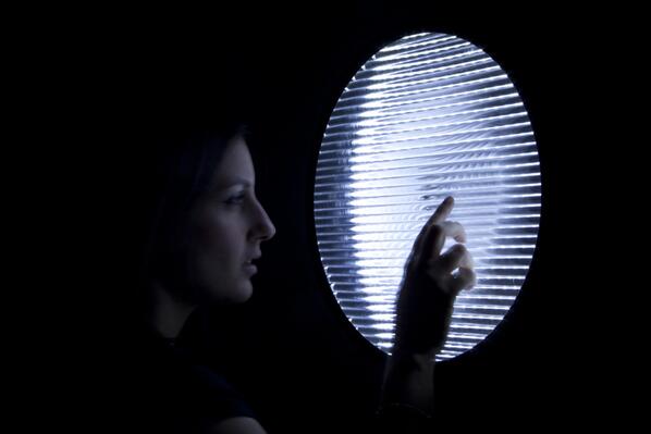 designboom's tweet photo. OP light dances at ventura lambrate @bilgenursaltik @VenturaProjects #milandesignweek2014 http://t.co/hMwgviZpIN http://t.co/dzGhgMgaLF