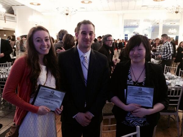 DrChrisLongo's tweet photo. Congrats, ladies! Very proud of your many accomplishments at NMHS! Best wishes! @NewMilfordBands @NewMilfordCTArt http://t.co/shrYZNwrrm